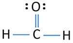 HCHO formaldehyde lewis structure